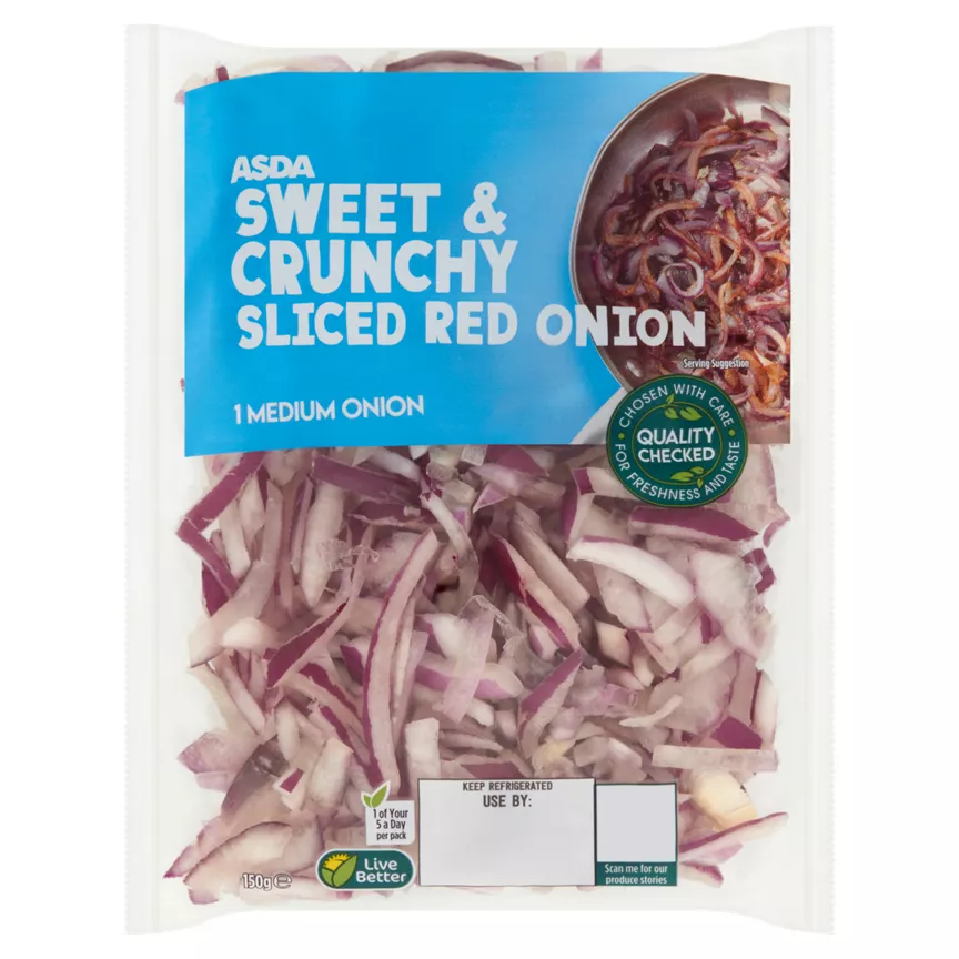 ASDA Sliced Red Onion