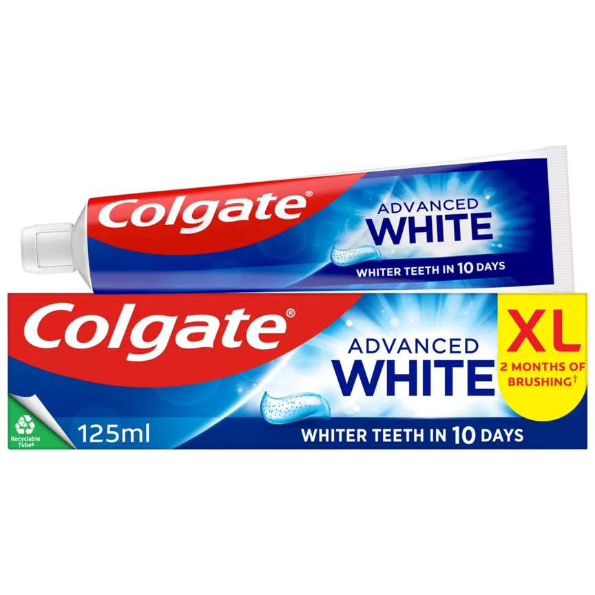 Colgate Advanced White Teeth Whitening Toothpaste 125ml
