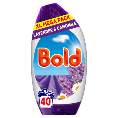Bold 2In1 Washing Liquid Gel Lavender & Camomile 40 Washes