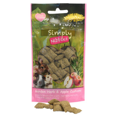 Simply Nibbles Garden Herb & Apple Cushions 50g thumbnail 3