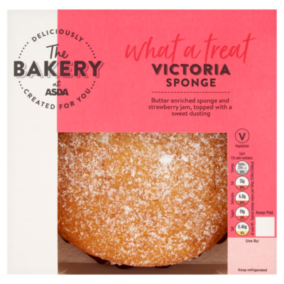 ASDA Tiger Victoria Sponge Cake