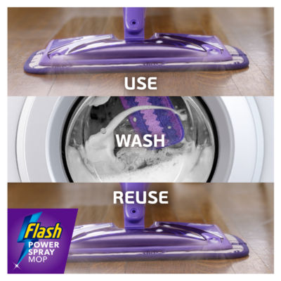 Power Spray Mop Floor Cleaner Washable Pad thumbnail 4