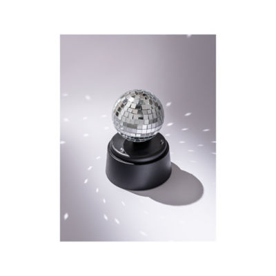 Silver-Tone Disco Ball Battery Light thumbnail 3