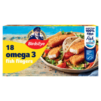 18 Breaded Omega 3 Fish Fingers 504g thumbnail 2