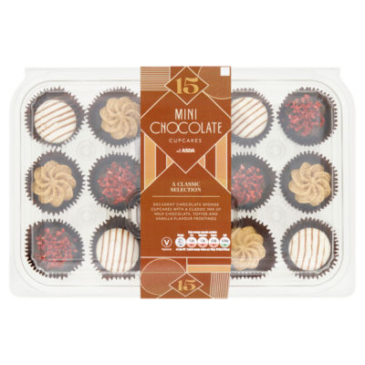 15 Mini Chocolate Cupcakes thumbnail 2