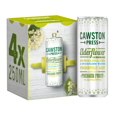 Elderflower Lemonade 4 x 250ml thumbnail 3