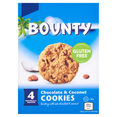 4 Chocolate & Coconut Cookies 4 x 30g thumbnail 2