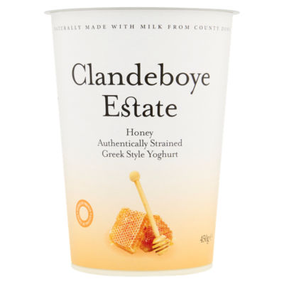 Honey Authentically Strained Greek Style Yoghurt 450g
