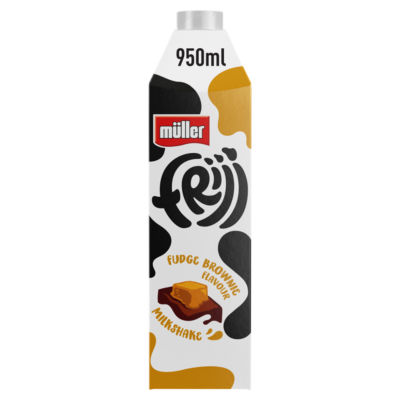 Muller Frijj Fudge Brownie Milkshake 950ml thumbnail 2