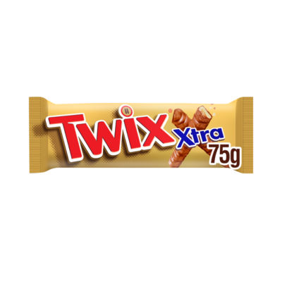 Xtra Milk Chocolate Biscuit Twin Bars 75g thumbnail 2