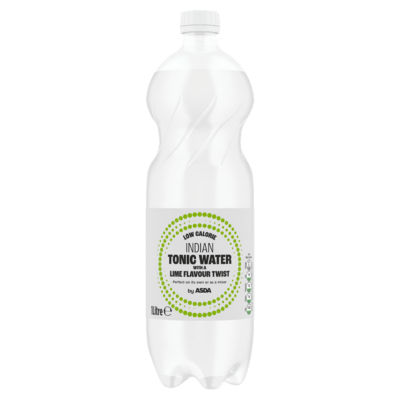 Indian Tonic Water with a Lime Flavour Twist Low Calorie 1 Litre thumbnail 2