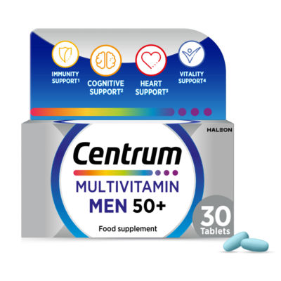 Men 50+ Multivitamins & Vitamin Tablets, 30s thumbnail 2