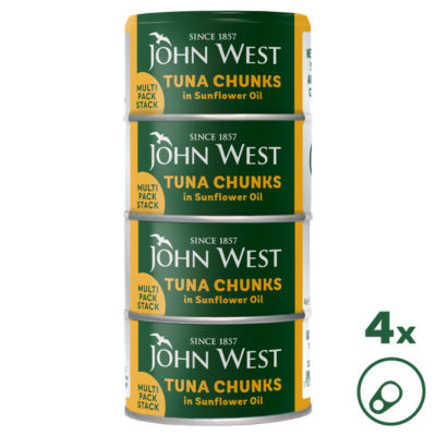 Tuna Chunks in Sunflower Oil 4x125g (95g drained) thumbnail 2