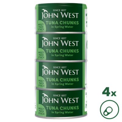 Tuna Chunks in Spring Water 4x125g (102g drained) thumbnail 2