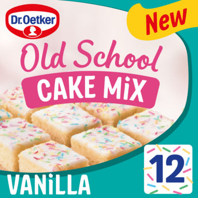 Old School Cake Mix Vanilla 436g thumbnail 2