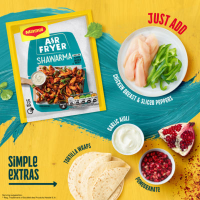 Air Fryer Shawarma Herbs and Spices Recipe Mix 25g thumbnail 3