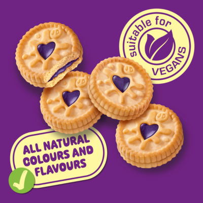 Minis Apple & Blackcurrant Flavour Biscuits 6 Snack Packs thumbnail 3