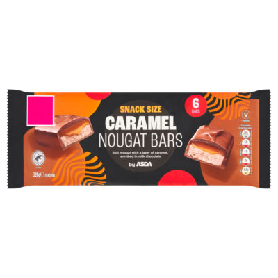 Caramel Nougat Bars 6 x 38g (228g) thumbnail 2