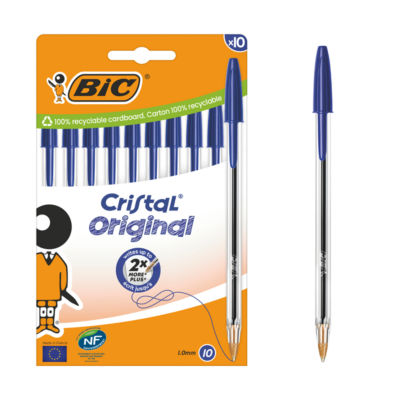 Cristal Original Ball Pens x10 thumbnail 2