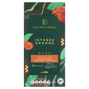 Dark Chocolate with Italian Orange Pieces 100g