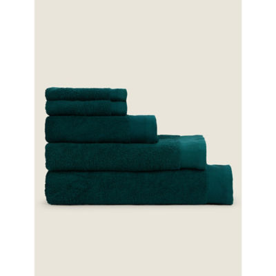 Emerald Green Cotton Face Cloth thumbnail 2