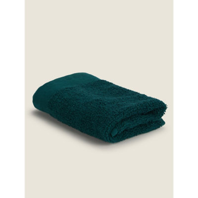 Large Emerald Green Cotton Bath Sheet thumbnail 4