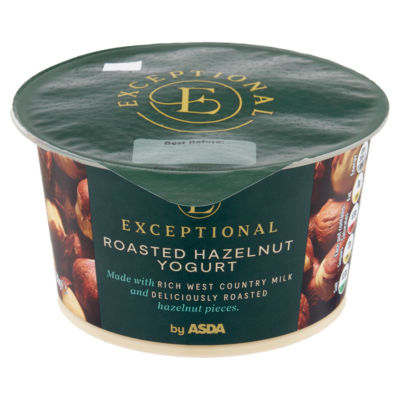 Exceptional by ASDA Roasted Hazelnut Yogurt 150g