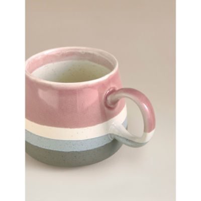 Pink Reactive Glaze Mug thumbnail 3