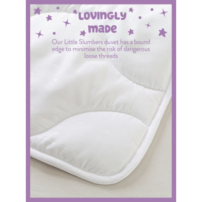Little Slumbers Cot Bed Duvet - 4 tog thumbnail 5