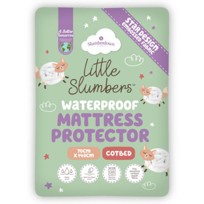 Little Slumbers Cot Bed Mattress Protector thumbnail 2