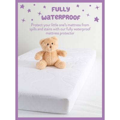Little Slumbers Cot Bed Mattress Protector thumbnail 3