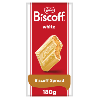 Biscoff White Chocolate with Biscoff cream 180g thumbnail 2