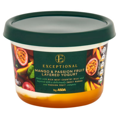 Mango & Passion Fruit Layered Yogurt 450g