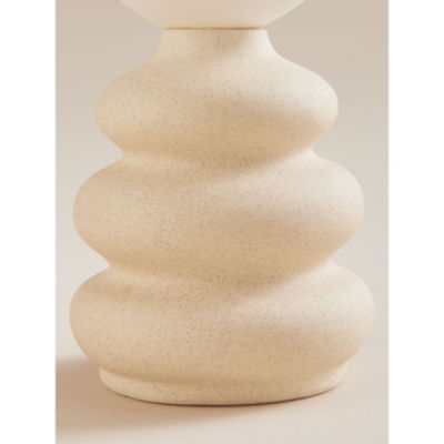 Cream Sculptural Battery Decorative Light thumbnail 3