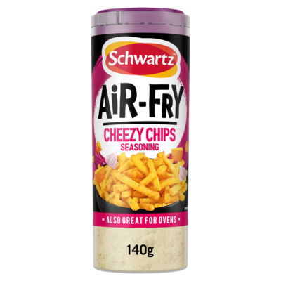 Air Fryer Cheezy Chips Seasoning Drum 140g thumbnail 2