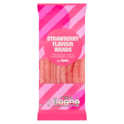 Strawberry Flavour Wands 50g thumbnail 2
