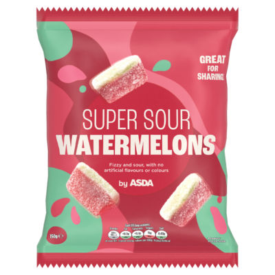 Super Sour Watermelons 150g thumbnail 2