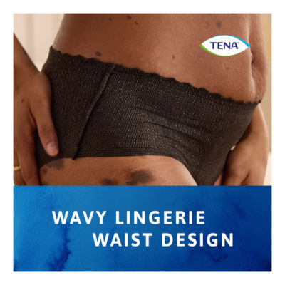 Silhouette Incontinence Pants Black L 10 Pack thumbnail 3