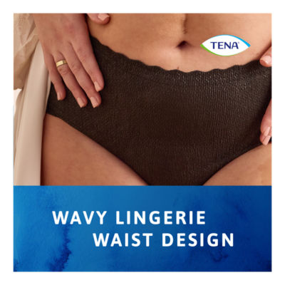Silhouette Incontinence Pants Black M 9 Pack thumbnail 4