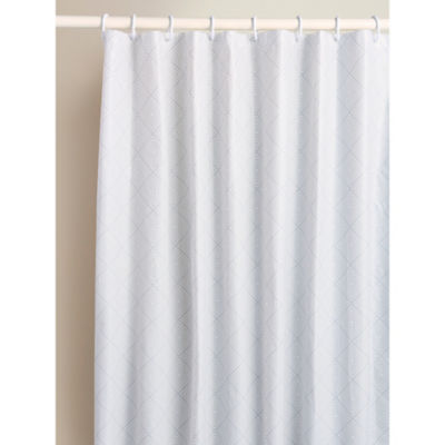 Grey Diamond PEVA Shower Curtain thumbnail 2