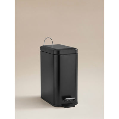 Black Rectangular Bin