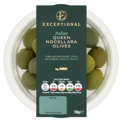 Exceptional Italian Queen Nocellara Olives 150g thumbnail 2