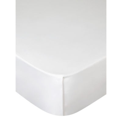 George Home Luxuriously True Grip Soft 100% Cotton 300 Thread Count Flat Sheet