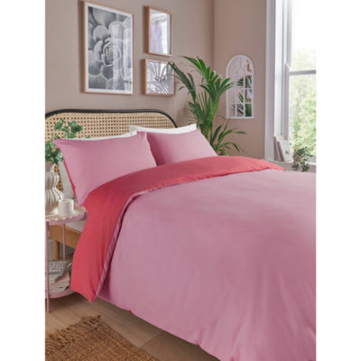 Bright Pink Reversible Duvet Set - Double thumbnail 4