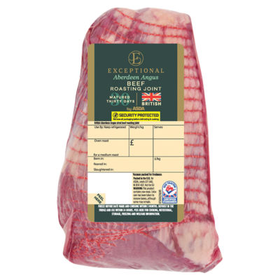 British Beef Roasting Joint (Typically 1.4kg)