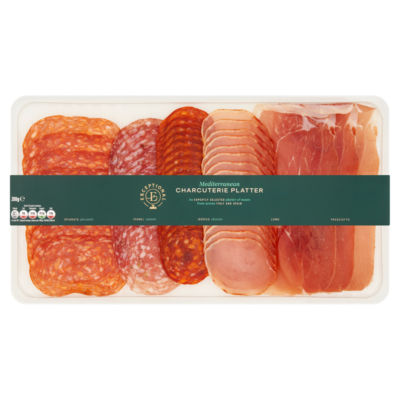 Exceptional by ASDA Mediterranean Charcuterie Platter 200g