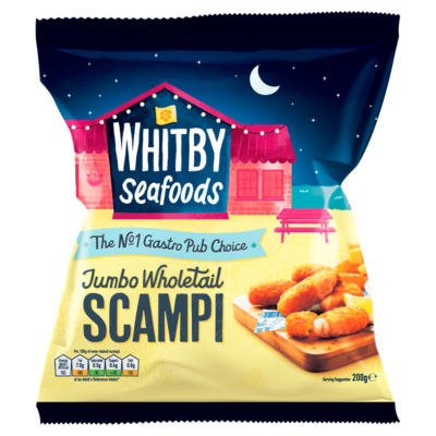 Jumbo Wholetail Scampi 200g thumbnail 2