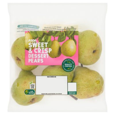 Sweet & Crisp Dessert Pears 610g