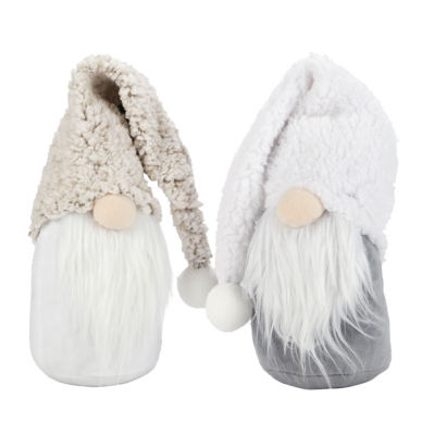 Grey Fur Gonk Baubles - 9 Pack thumbnail 2