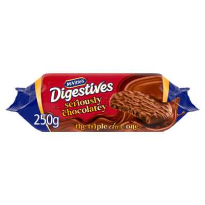 Seriously Chocolatey Digestive Biscuits 250g thumbnail 2